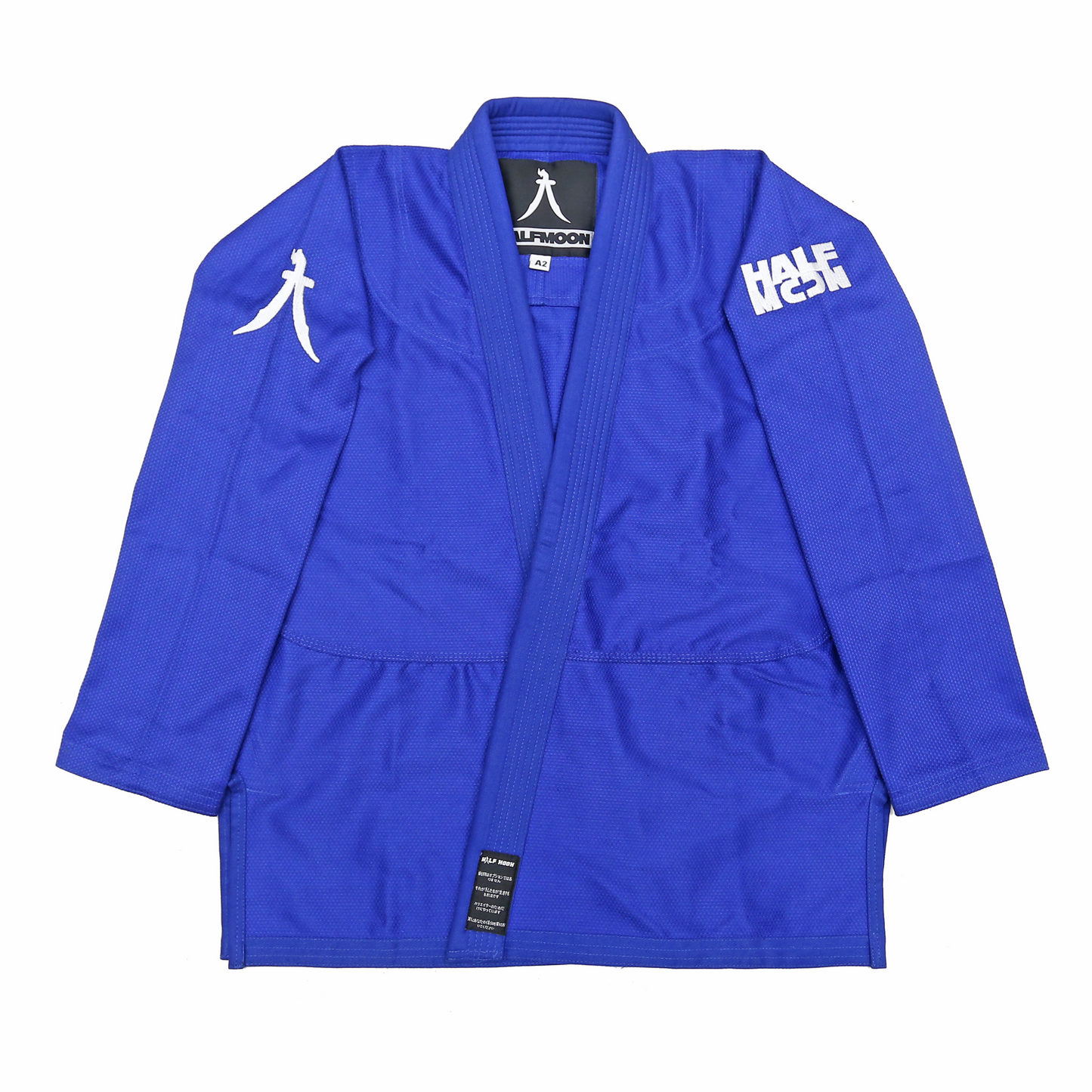 Signature BJJ GI - White, Black and Blue