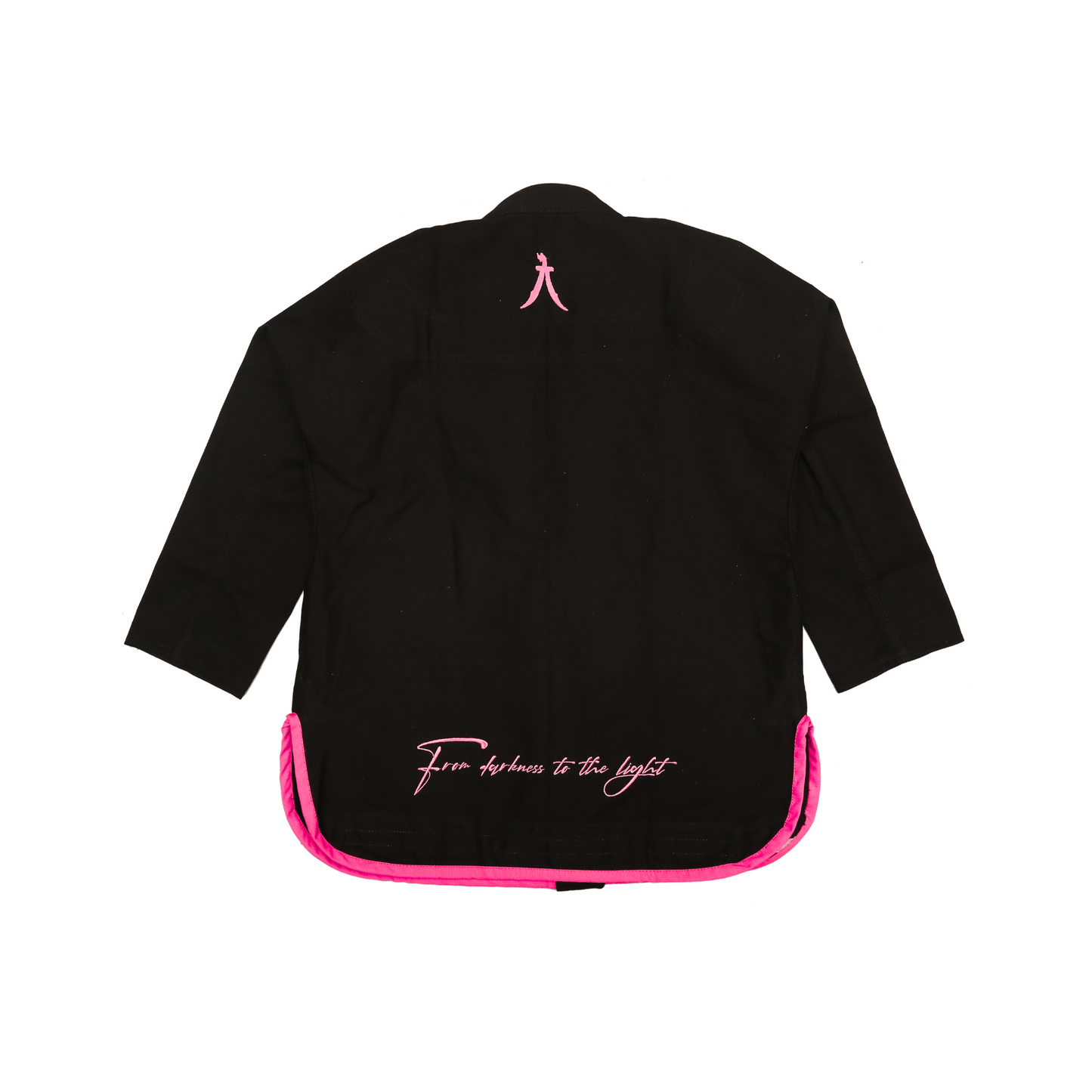Black and Pink Sakura BJJ Gi - Lightweight, Durable & Stylish