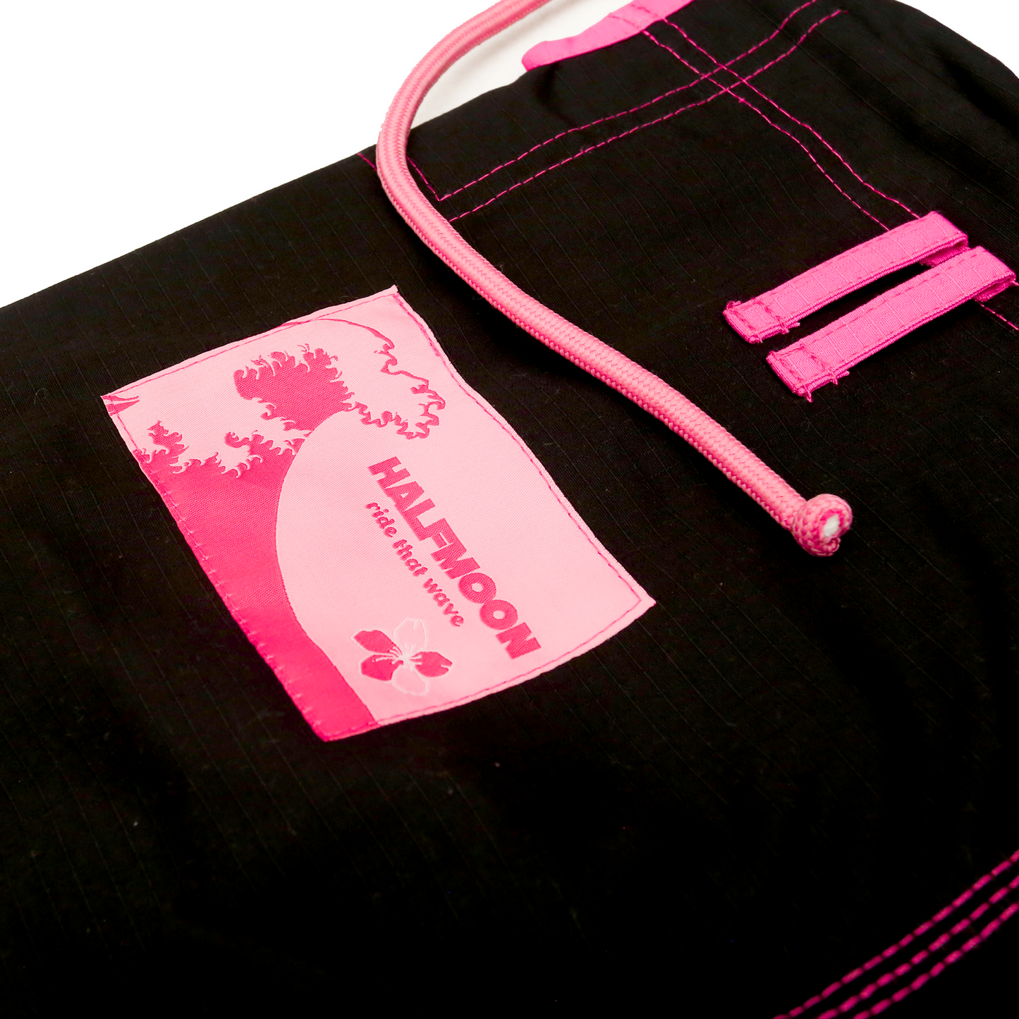 Black and Pink Sakura BJJ Gi - Lightweight, Durable & Stylish