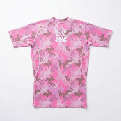 Rabbit Hole - Pink Rashguard