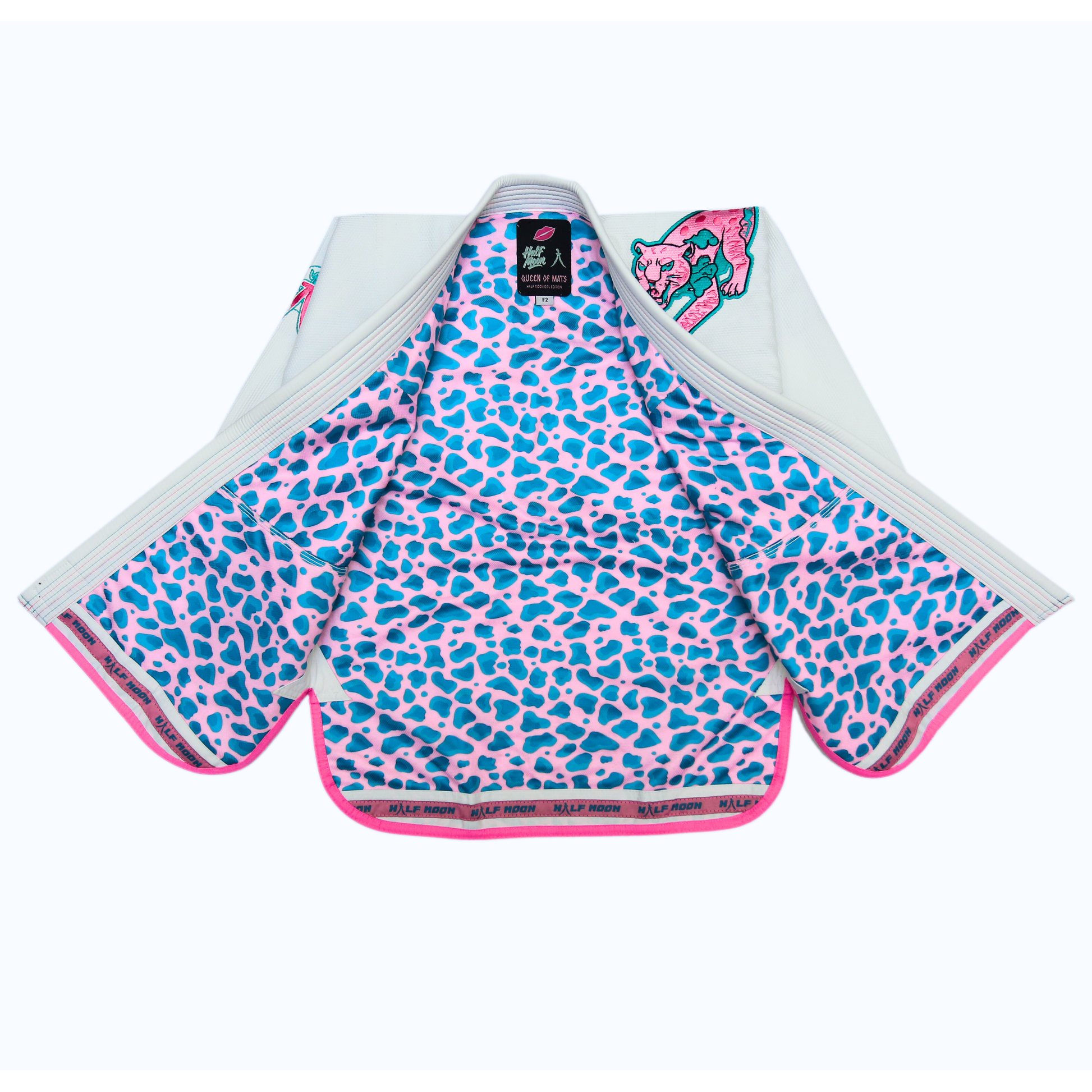Queen Of Mats Women's BJJ Gi 550GSM IBJJF Approved | Half Moon