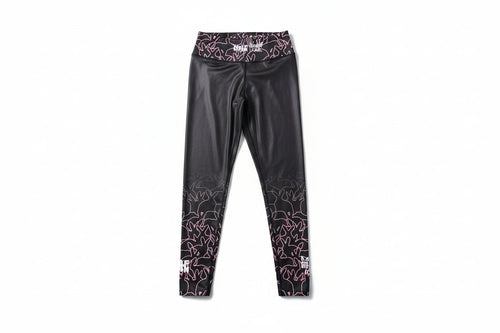 Rabbit Hole - Black & Pink Spats
